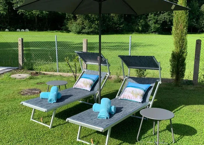 Chiemgau-room, Helles Souterrain, Eigene Terrasse * Riedering